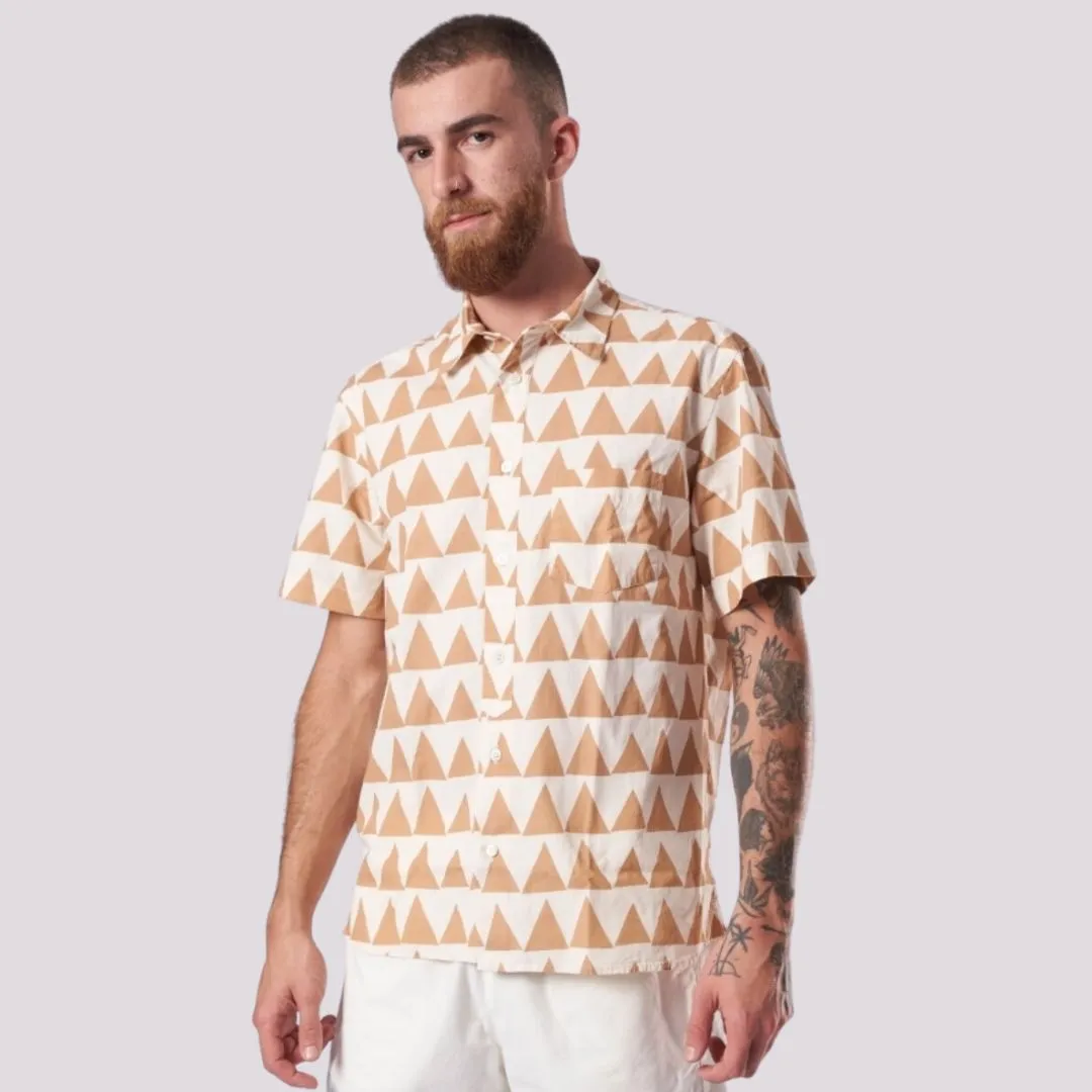 Alegre Shirt (Safari Triangle Pattern)