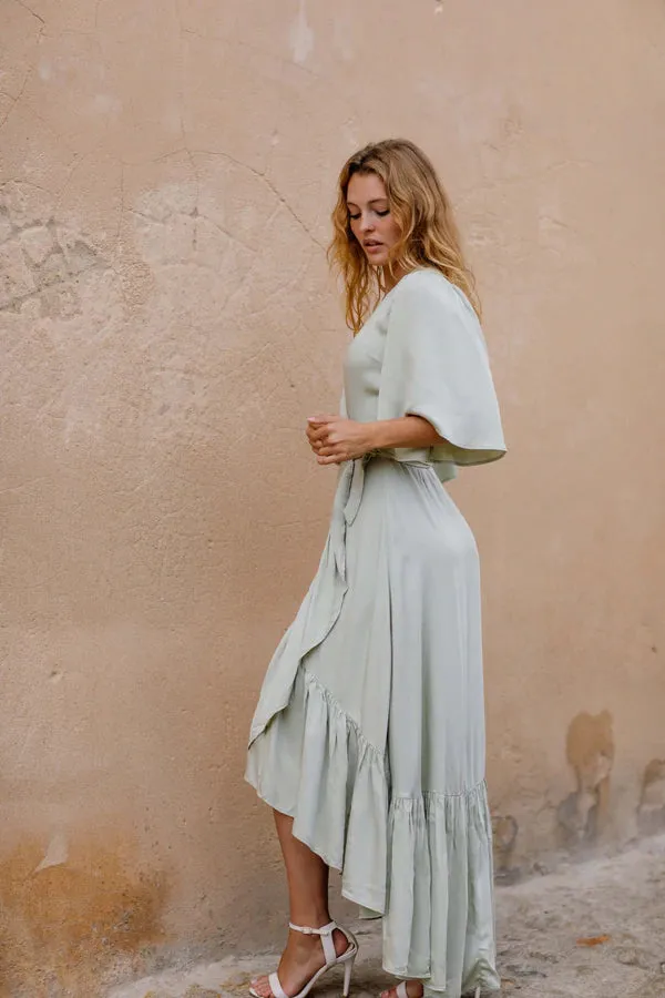 Alma Dress - Sea Foam