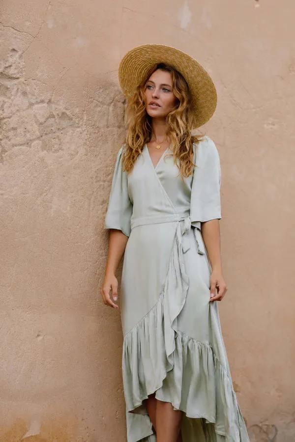 Alma Dress - Sea Foam