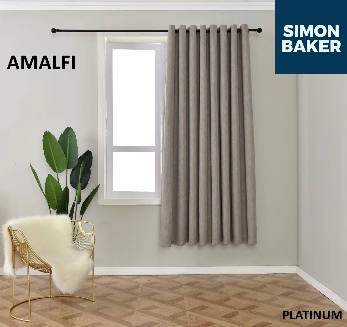 Amalfi Curtains Self Lined