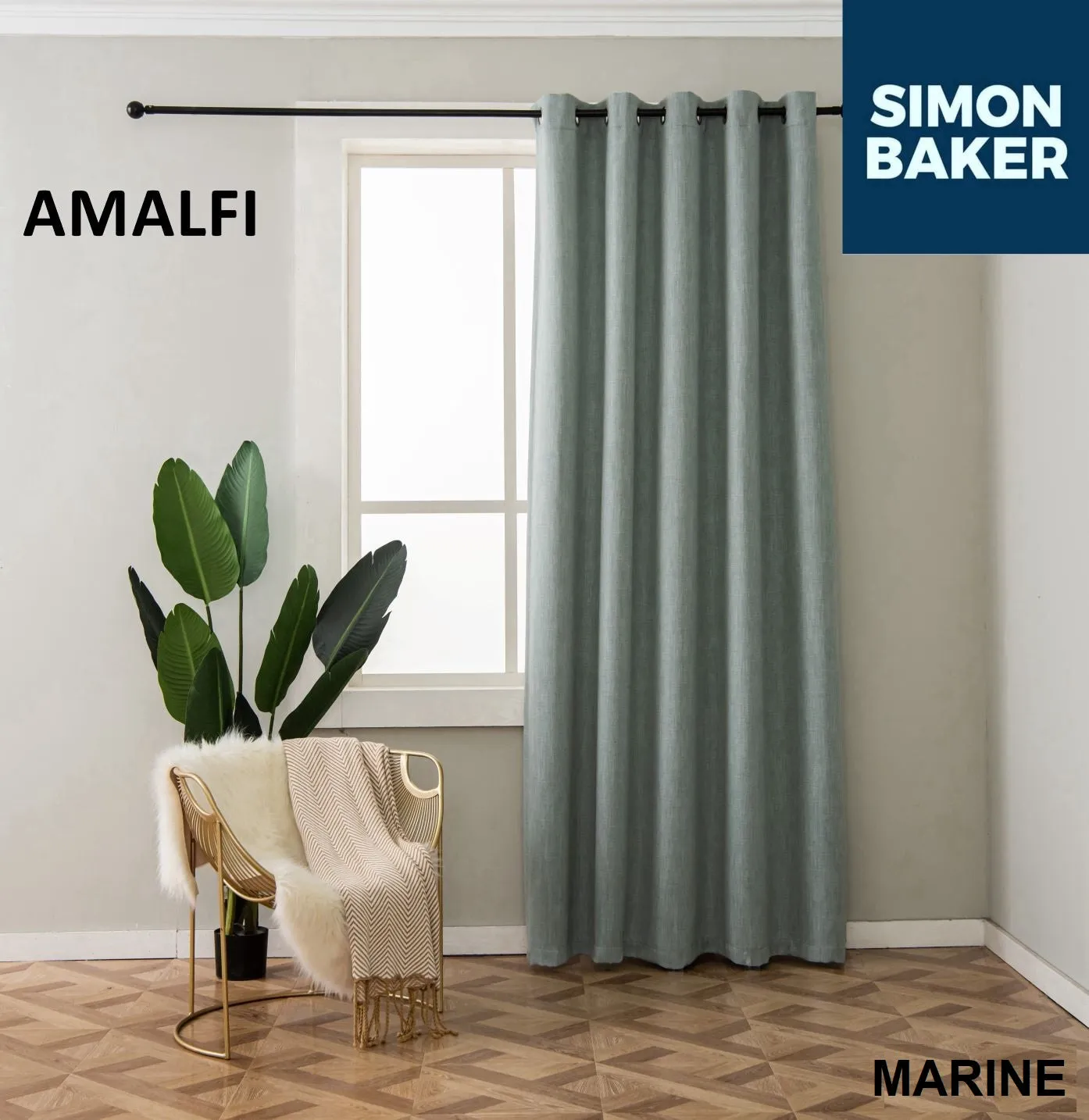 Amalfi Curtains Self Lined
