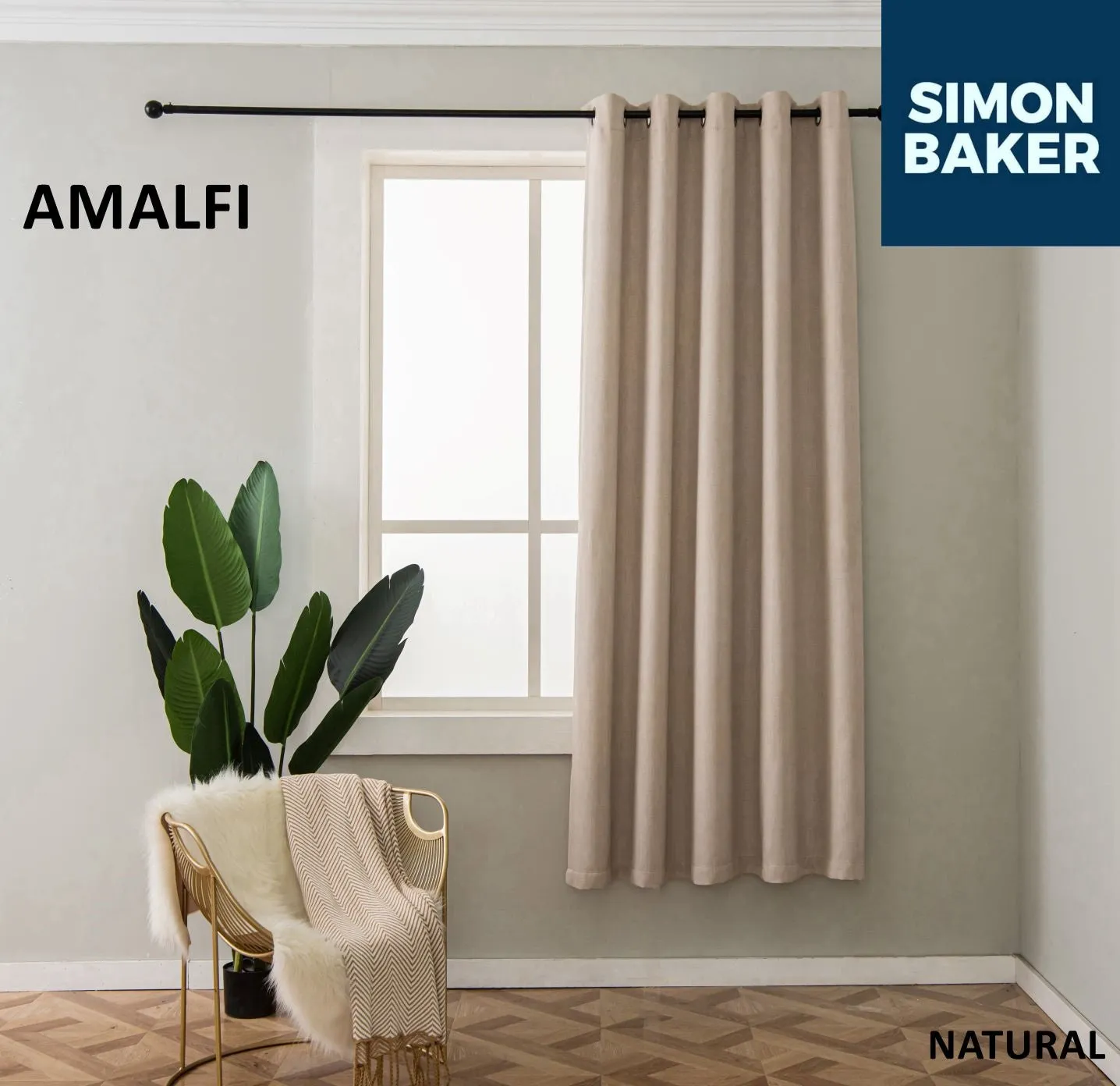 Amalfi Curtains Self Lined