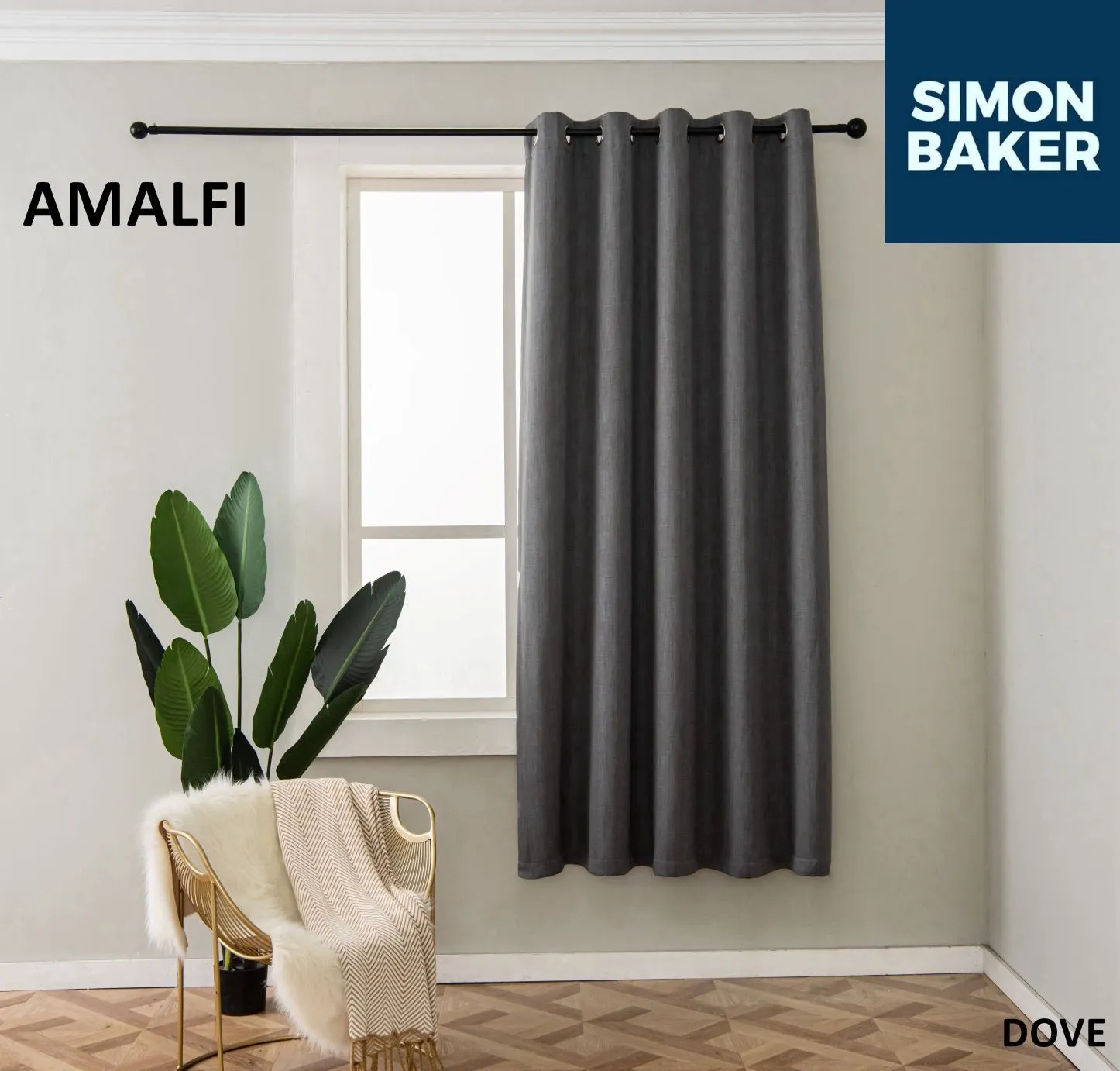 Amalfi Curtains Self Lined