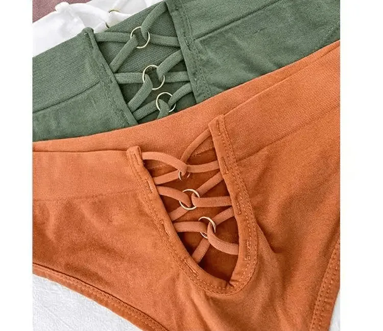 Aosi Rose Fashion Tie Rope Panties - CG1004