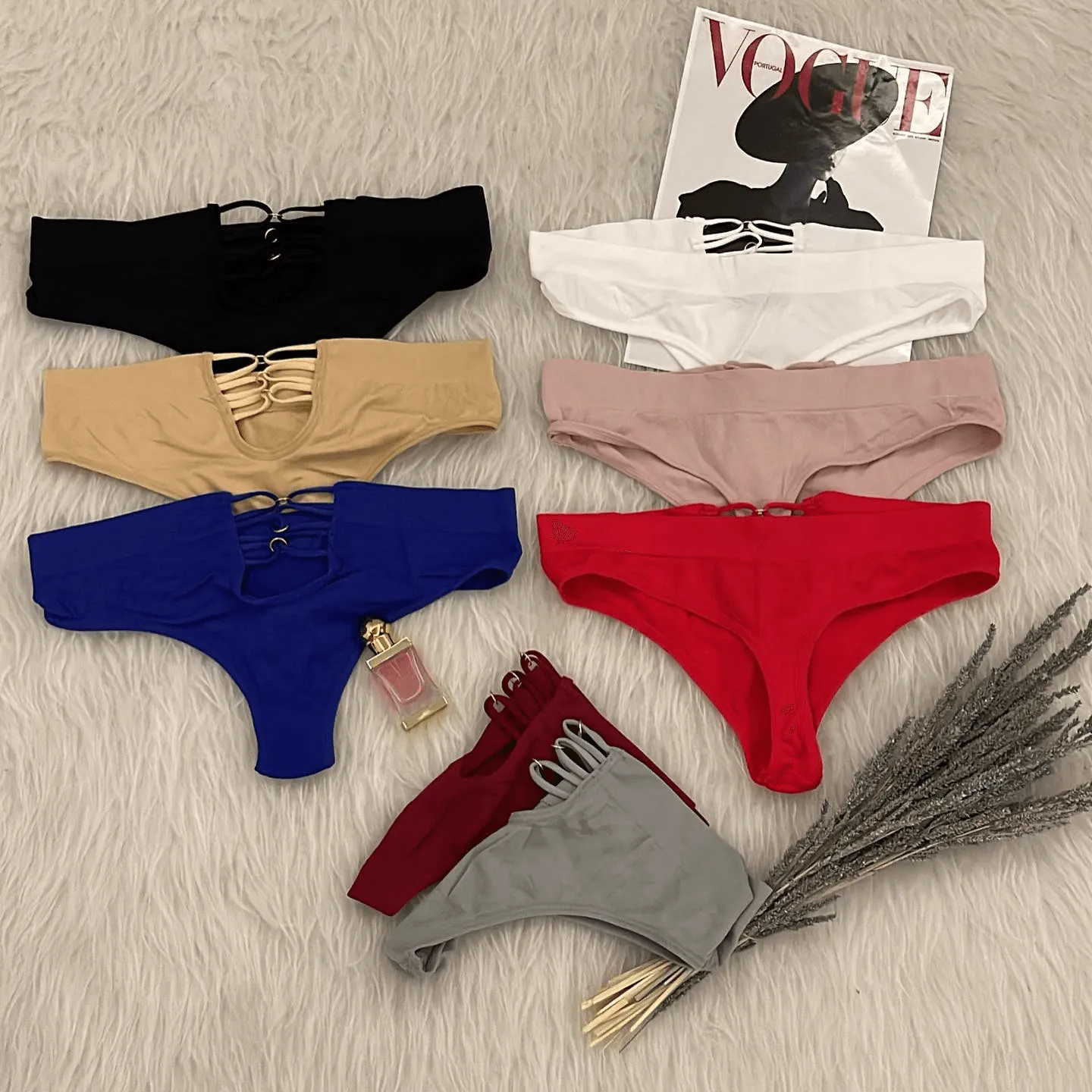 Aosi Rose Fashion Tie Rope Panties - CG1004