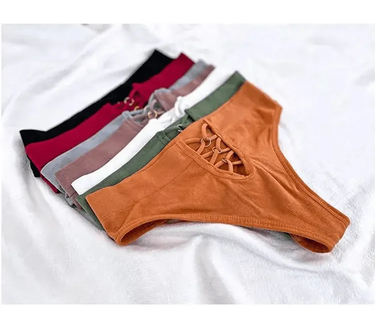 Aosi Rose Fashion Tie Rope Panties - CG1004