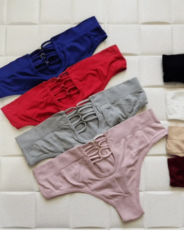 Aosi Rose Fashion Tie Rope Panties - CG1004