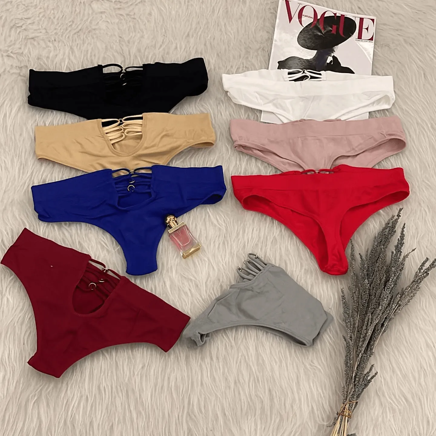 Aosi Rose Fashion Tie Rope Panties - CG1004