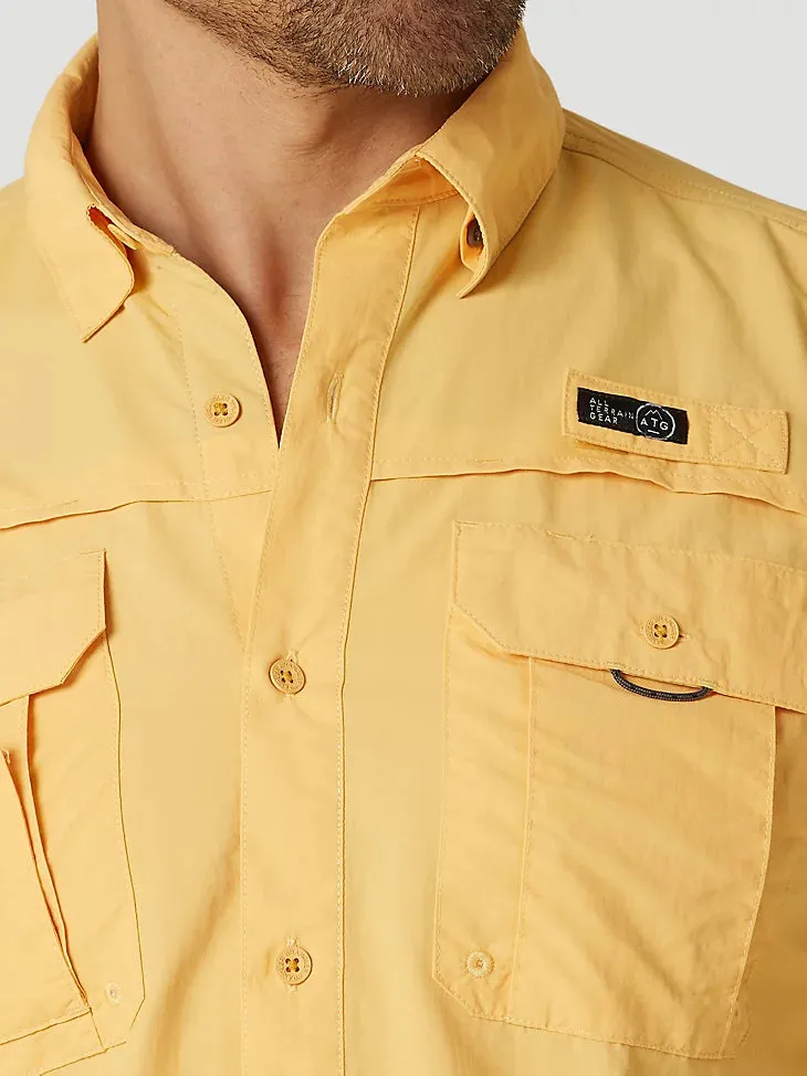 ATG By Wrangler™ Men's Angler Long Sleeve Shirt in Chamois