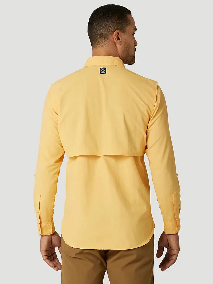 ATG By Wrangler™ Men's Angler Long Sleeve Shirt in Chamois