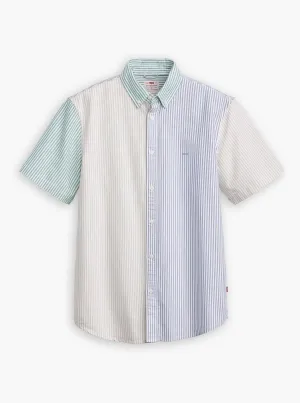 AUTHENTIC BUTTON DOWN | WAYLON STRIPE SAFARI