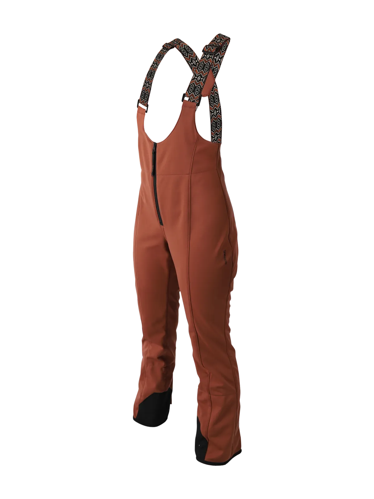 Avalanche Women Bib Snow Pants | Brown