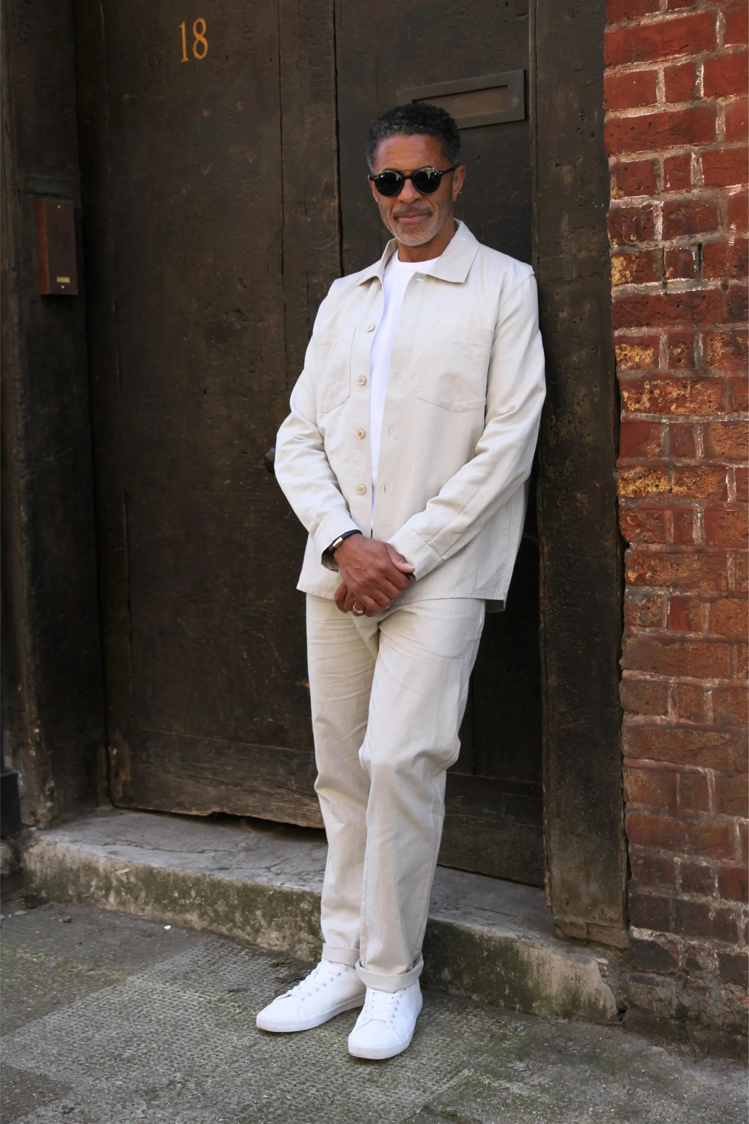 Bart Shirt - Stone Linen