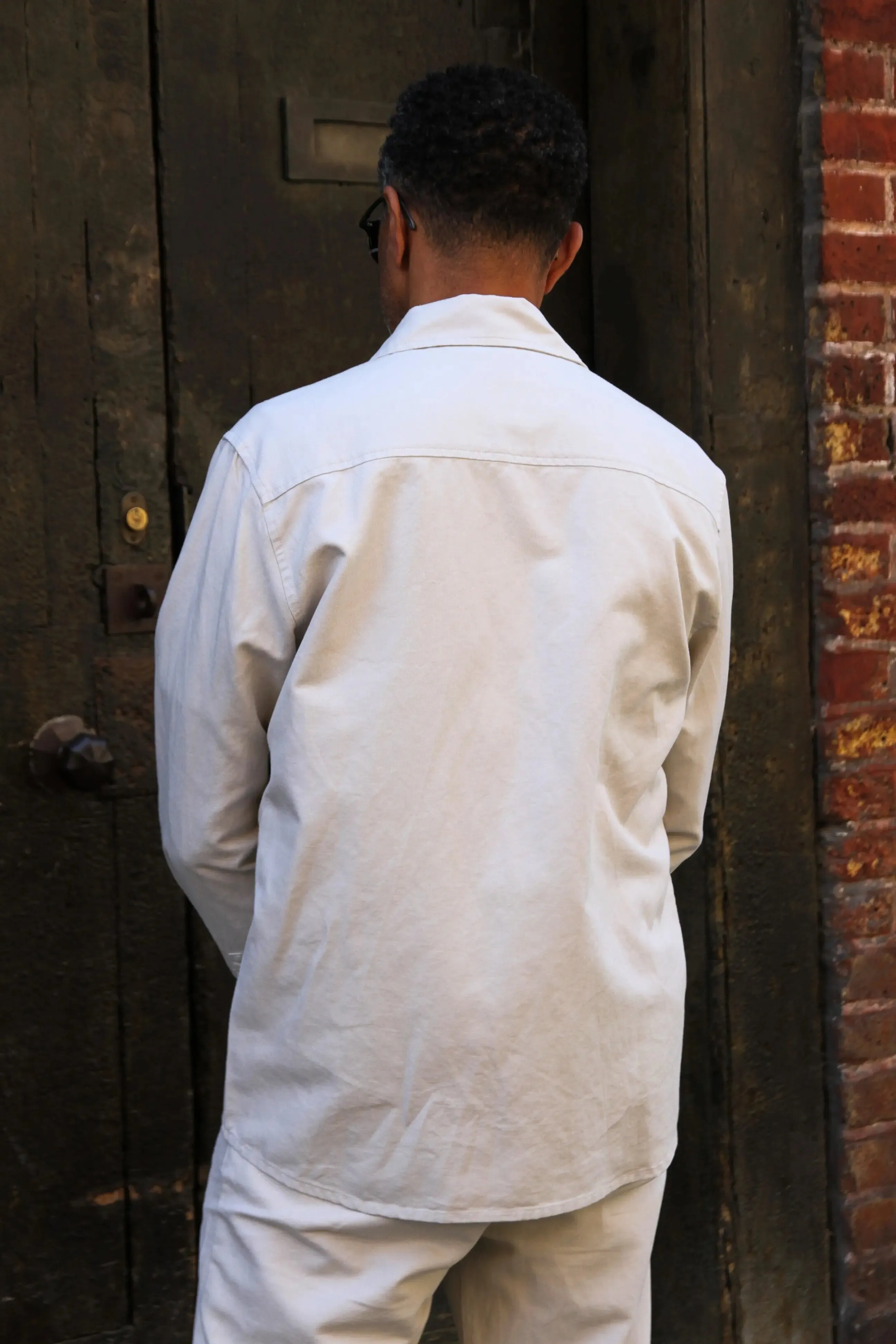Bart Shirt - Stone Linen