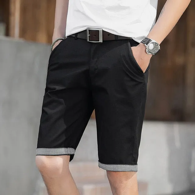 Brand Mens Casual Shorts Summer Fashion Cotton Shorts Bermuda Masculina Shorts Joggers  Male