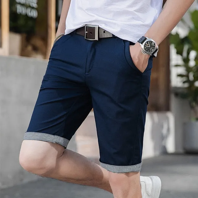 Brand Mens Casual Shorts Summer Fashion Cotton Shorts Bermuda Masculina Shorts Joggers  Male