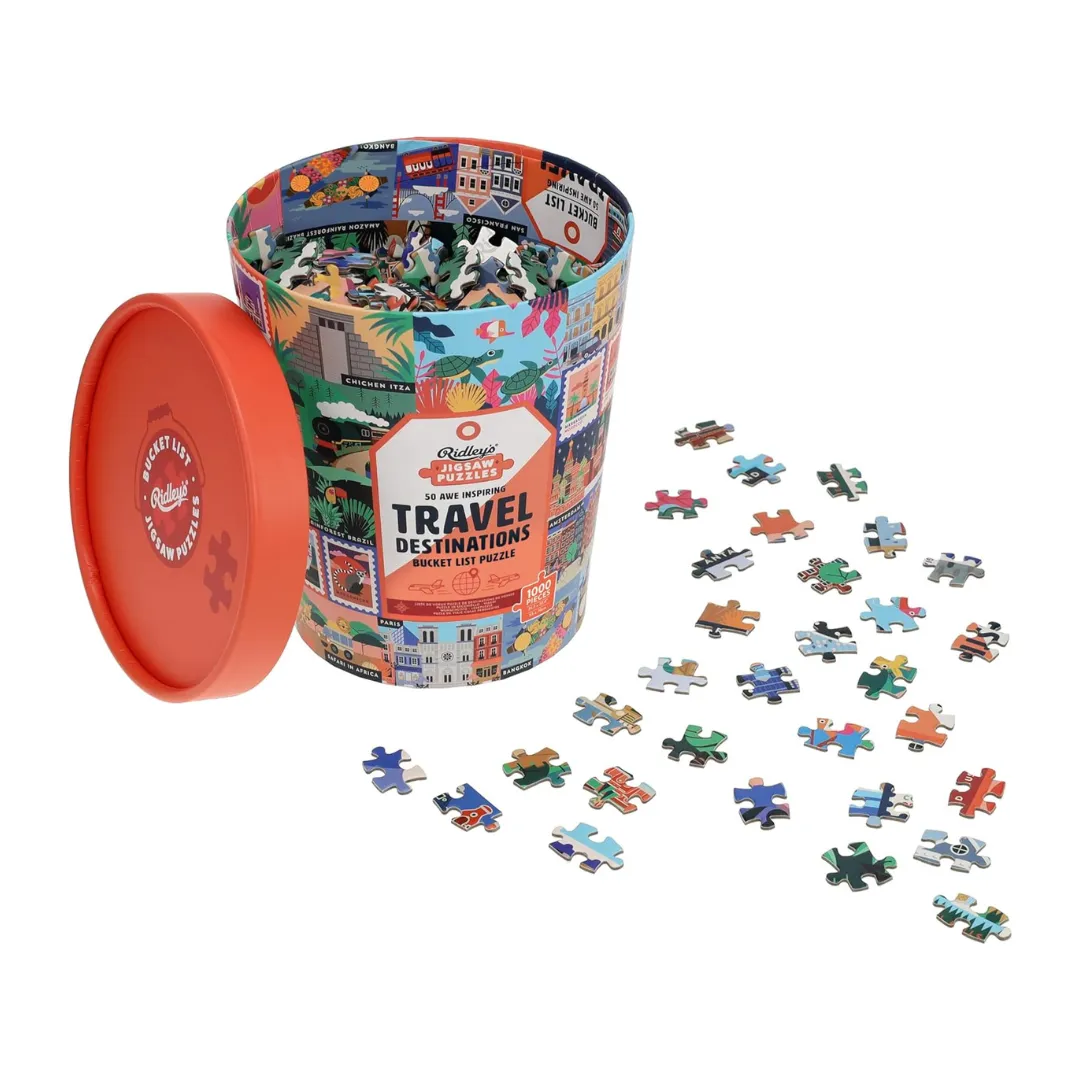 Bucket List Puzzle: Travel Mood 1000pc