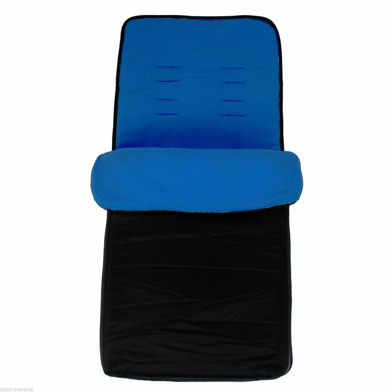 Buddy Jet Footmuff  For ickle bubba Stomp V2 Black All-in-One Travel System (Blue)