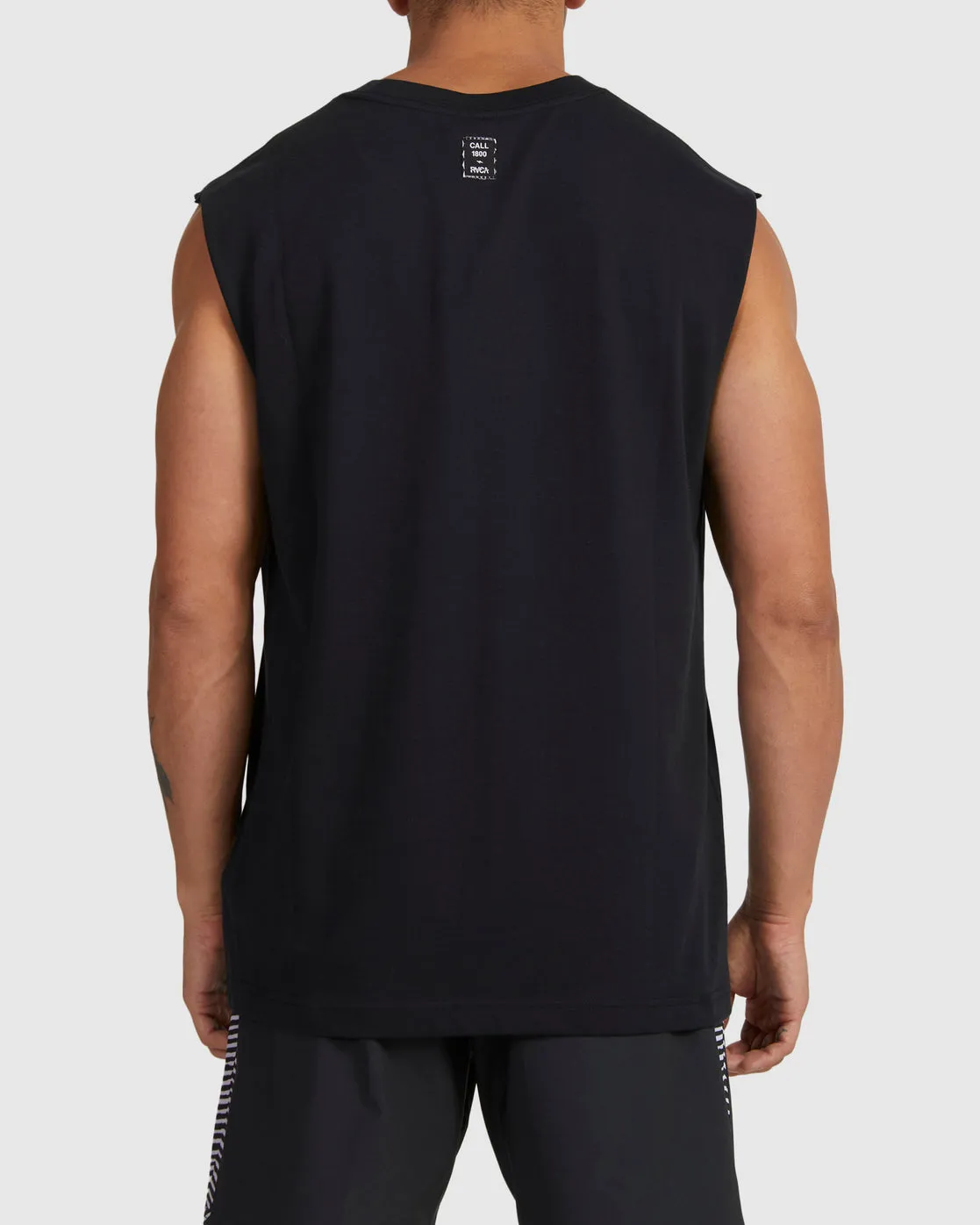 Call Muscle Muscle Tee - RVCA Black