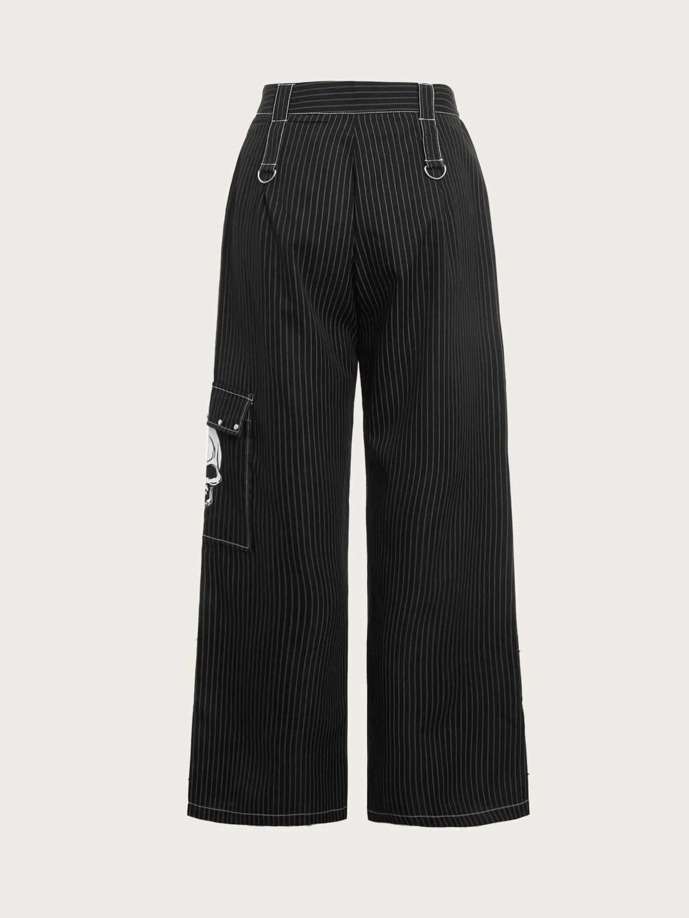 Casual Printed Cargo Pants