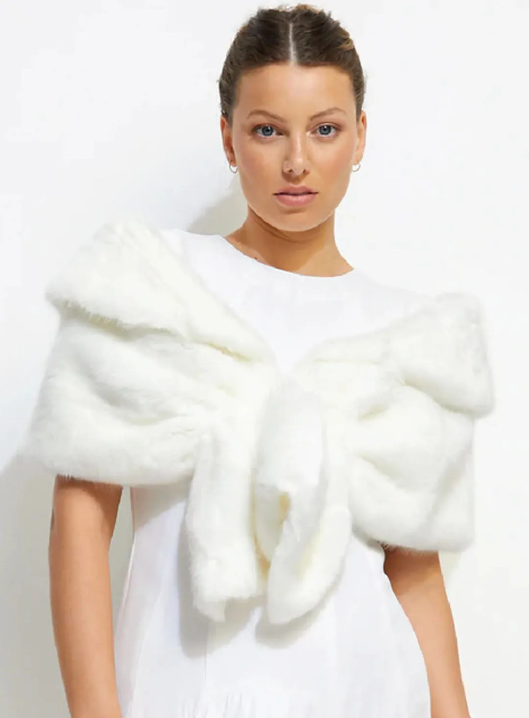 Champagne Wrap in Ivory
