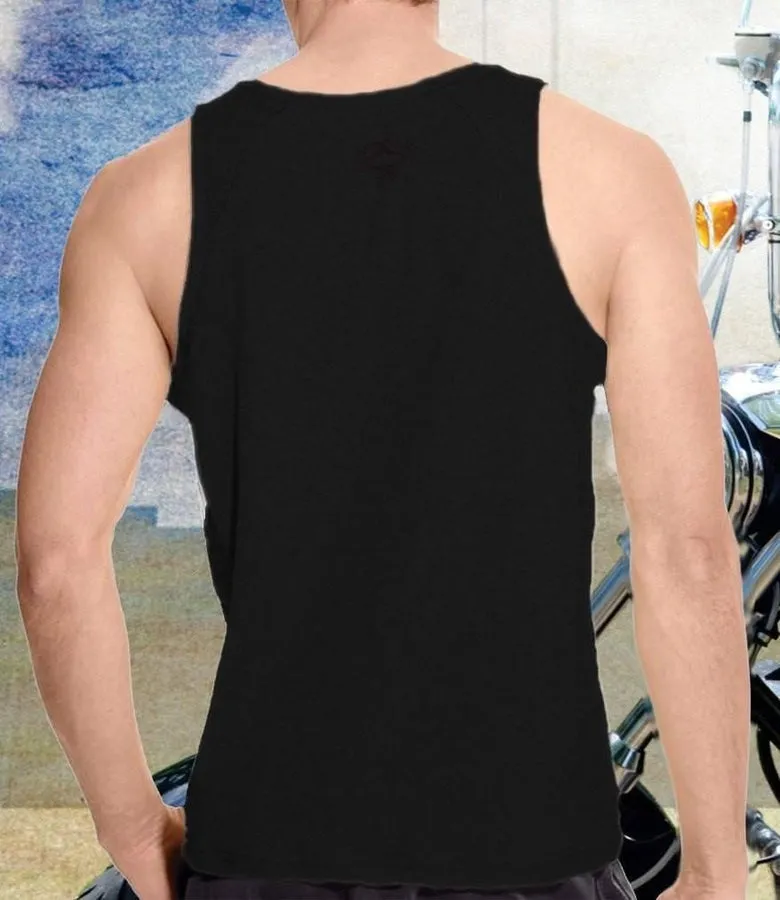 Classic Blue Moozie Muscle Shirt