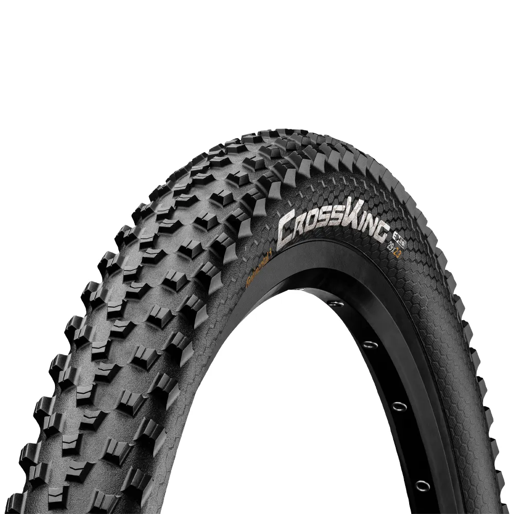 Continental Cross King Mountain Bike Wire Bead Tyre - 29 x 2.20 - Black/Black
