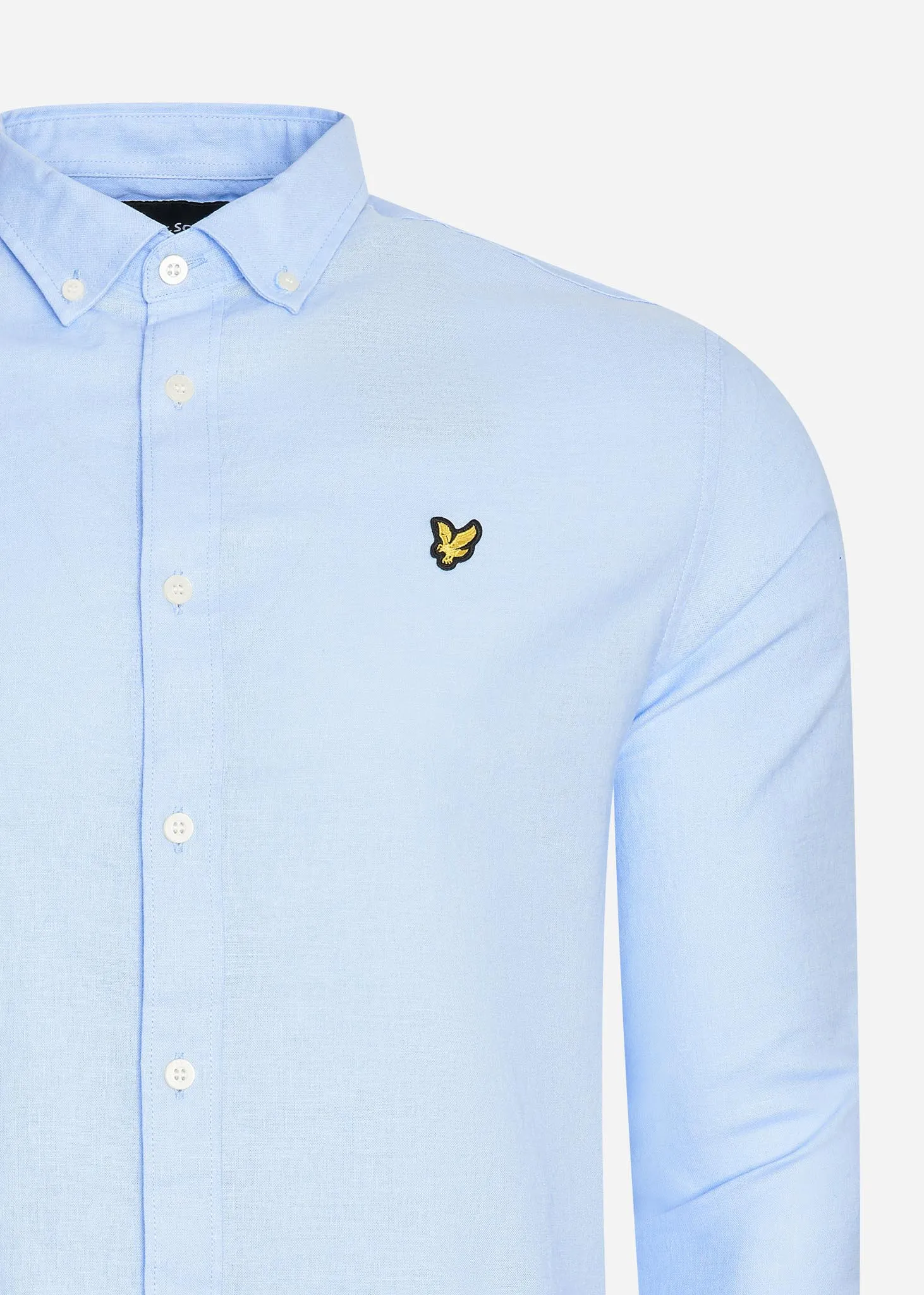 Cotton linen shirt - light blue