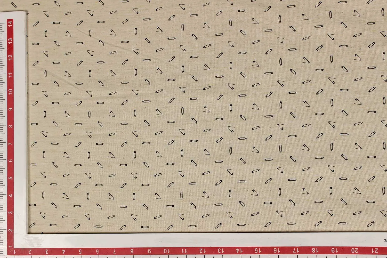 Cream Cotton Twill Fabric