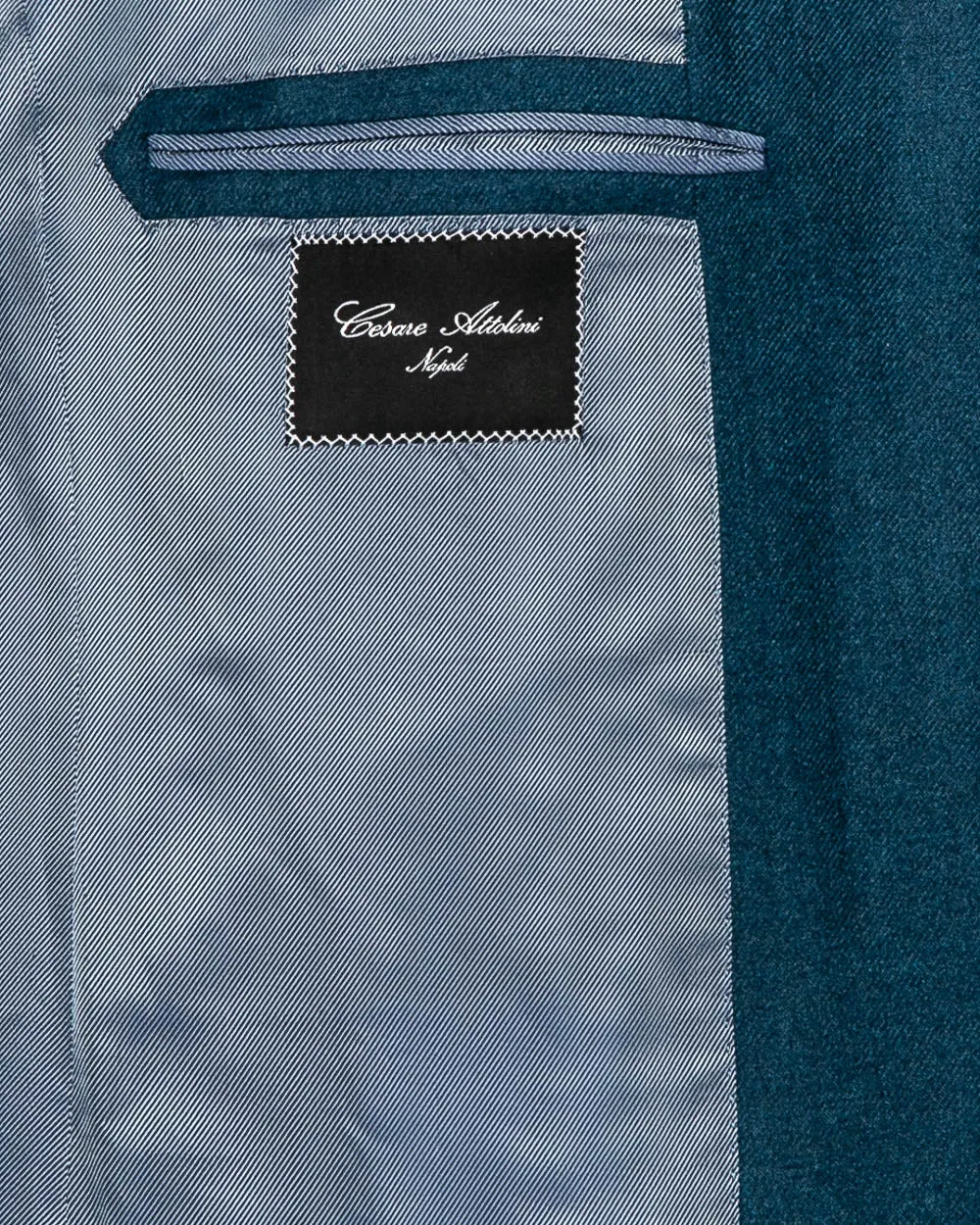 Dark Teal Twill Sportcoat