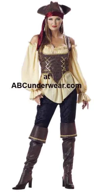 Deluxe Rustic Pirate Lady
