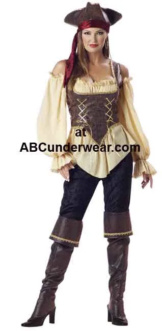 Deluxe Rustic Pirate Lady