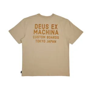 Deus Ex Machina Slicks Cordura T-Shirt - Safari