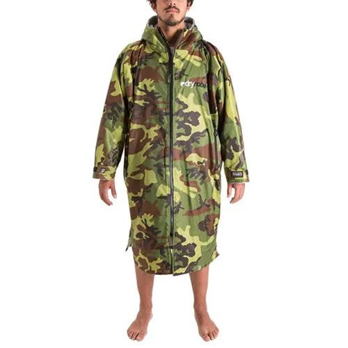 Dryrobe Advance Changing Robe Long Sleeved - Camo/Grey