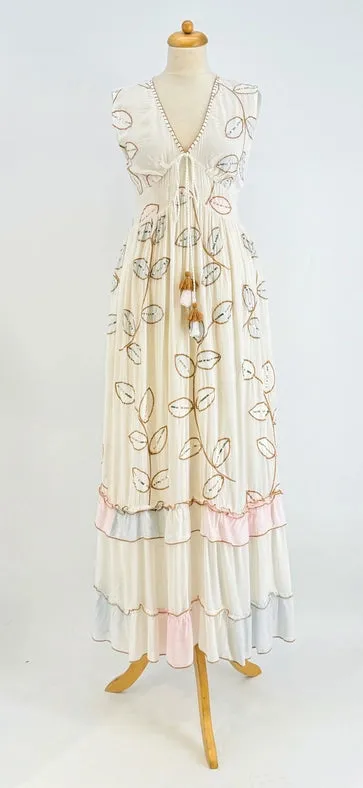 Embroidered Cotton Dress