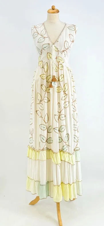 Embroidered Cotton Dress