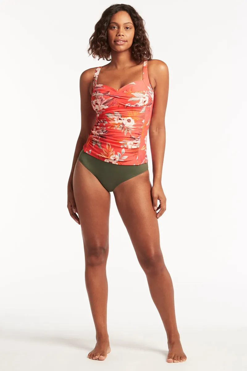 Escape Twist Front Tankini
