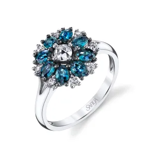 Exploration - 18K White Gold Natural Alexandrite Ring