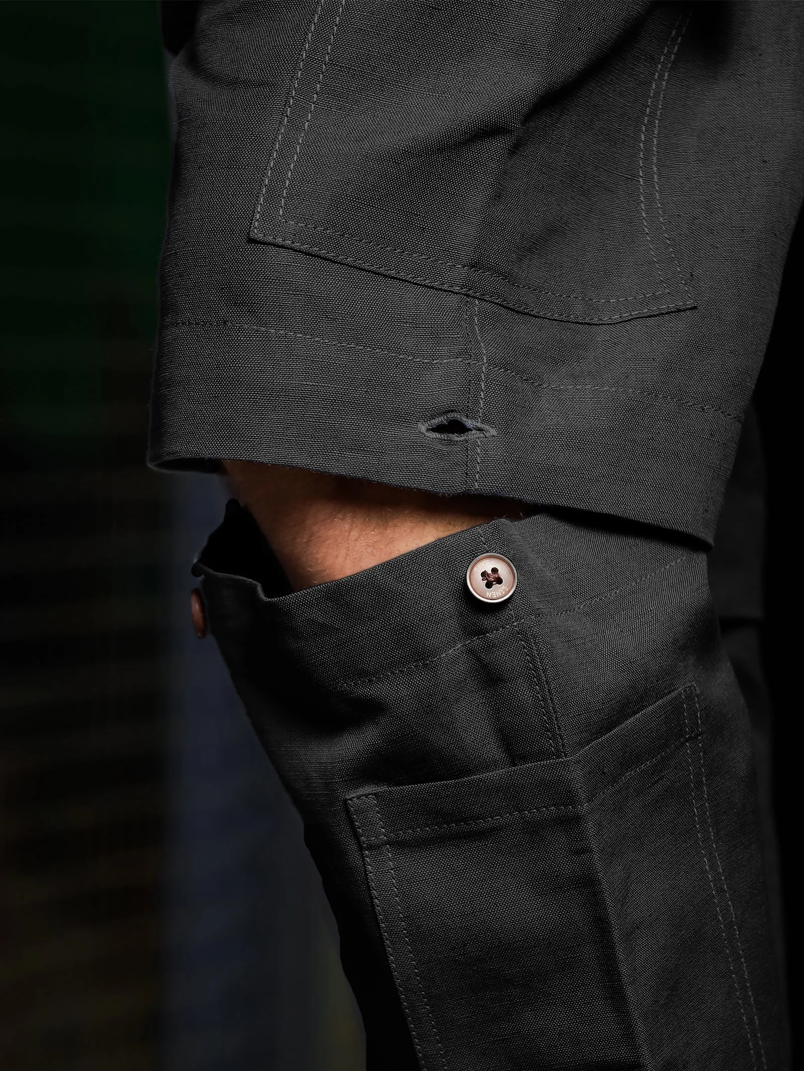 Ezy Convertible Jacket & Jogger Co-Ord Set - Black