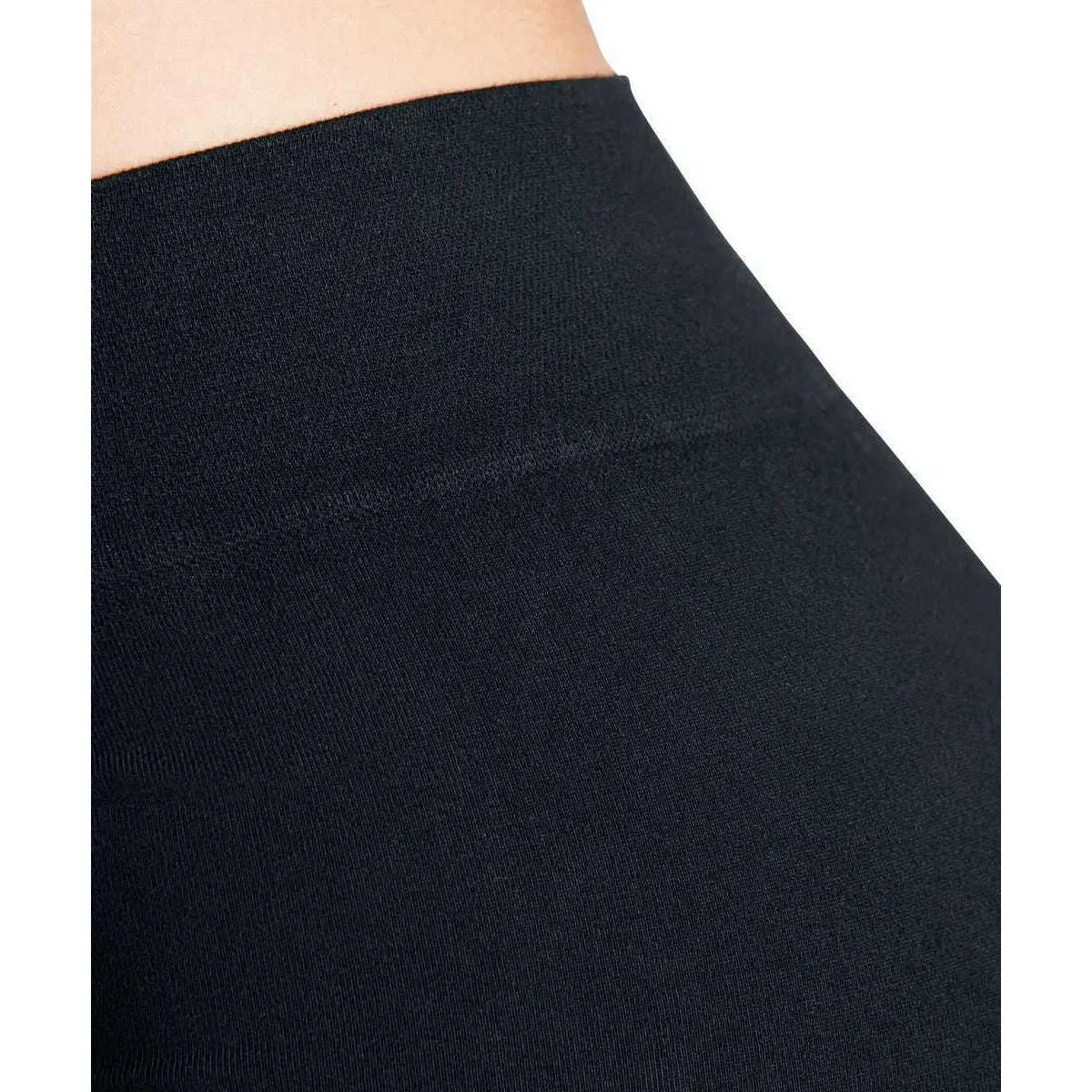 Falke Blue Cotton Seamless Leggings