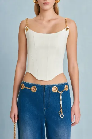 FIANNA TOP - OFF WHITE