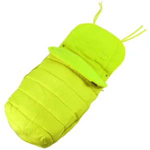 Foot Muff XXL Lime for i-Safe Pram System