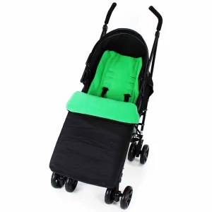 Footmuff  Buddy Jet For Out n About Little Nipper Double Stroller (Poppy Red)