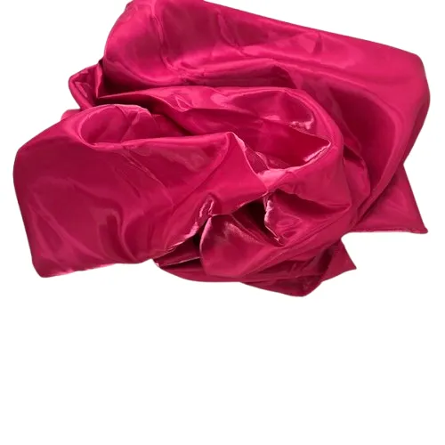 Fuchsia Crystalized Reflective Liquid Bridal Satin Fabric