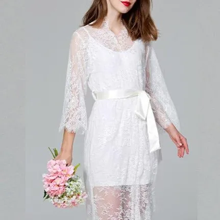 Gemma Lace Robe