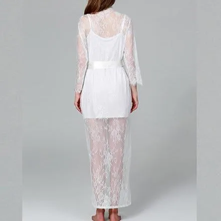 Gemma Lace Robe