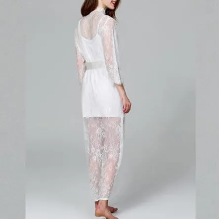 Gemma Lace Robe