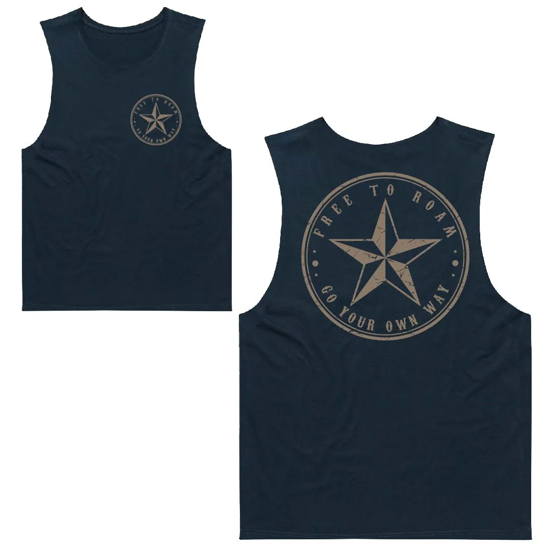 Go Your Own Way Muscle Tanks | Adults