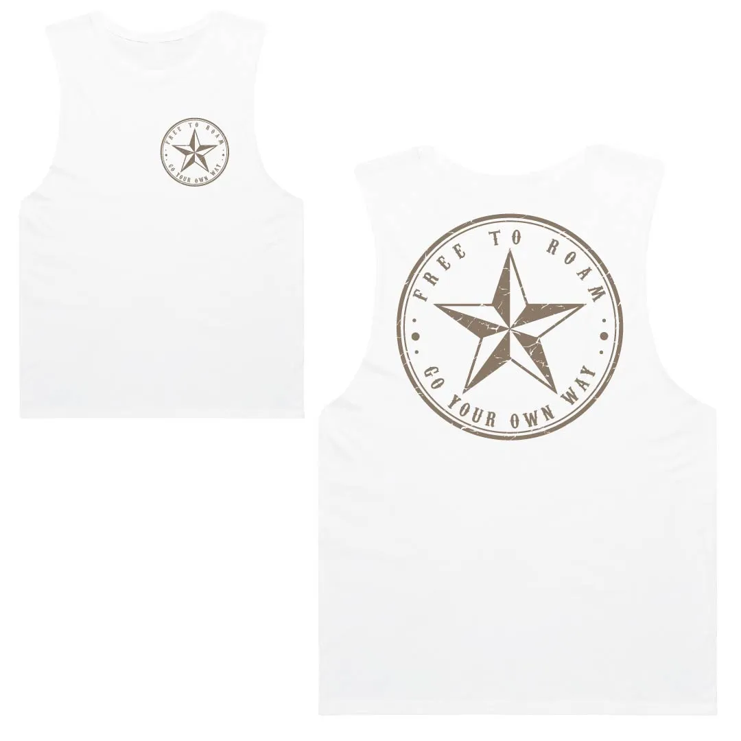 Go Your Own Way Muscle Tanks | Adults