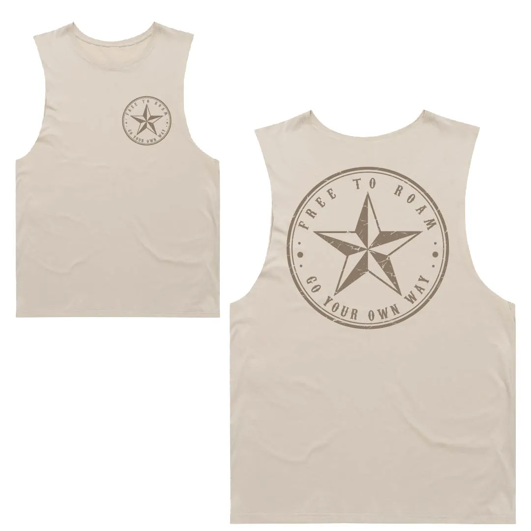 Go Your Own Way Muscle Tanks | Adults